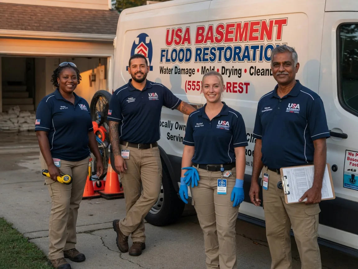 Basement Flood Cleanup company in Doucette, TX